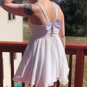 White Homecoming Dress